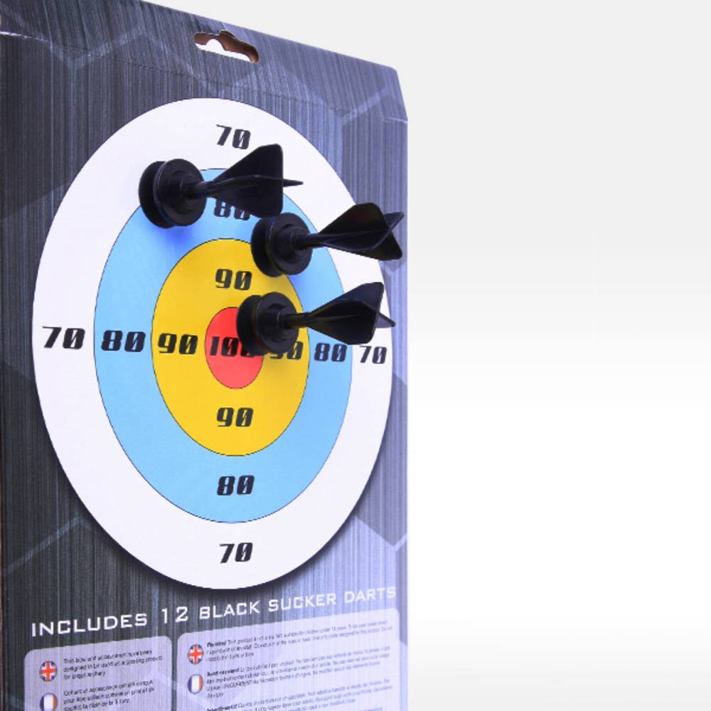 Petron S162/2 STEALTH Handbow Sport Handarmbrust mit 12 Pfeilen, schwarz/orange