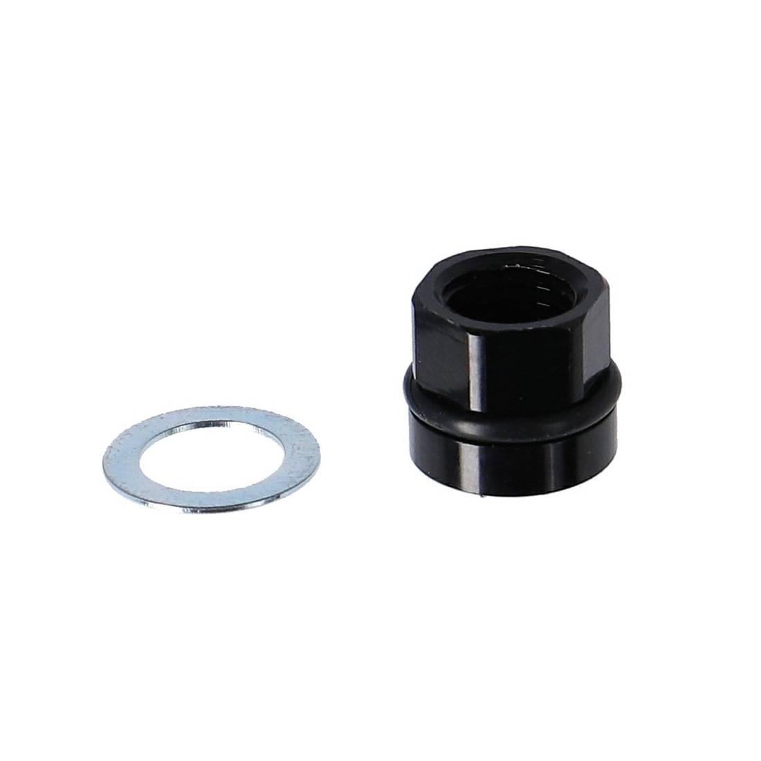 SR Suntour Fixiermutter-Set für SF20 AXON34 Elite/Werx Boost, schwarz (1 Set)