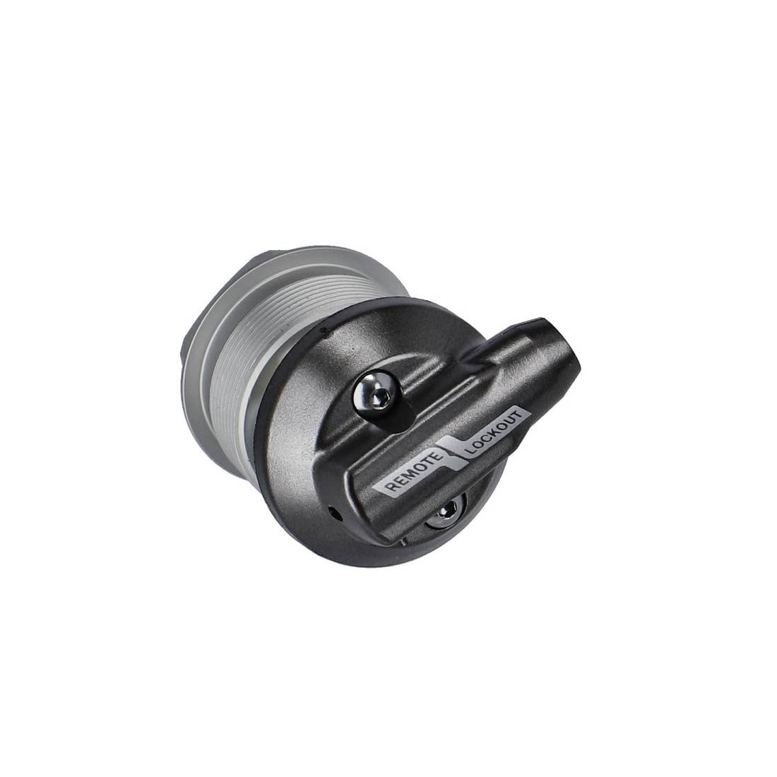 SR Suntour Einstellknopfunit für SF19 RAIDON32 LT RLR, schwarz/silber