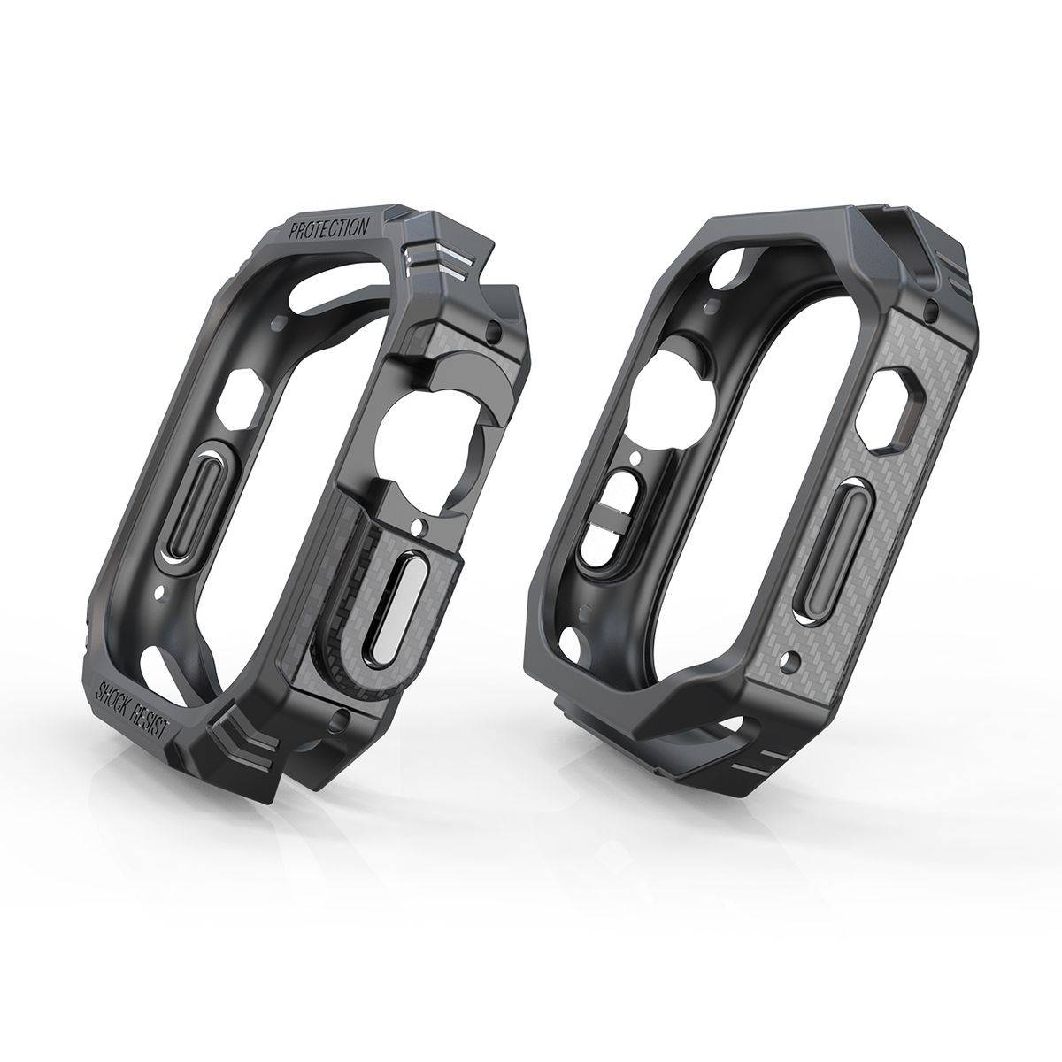 Für Apple Watch Ultra 1 + 2 49mm Shockproof Hülle Cover Case PC / TPU