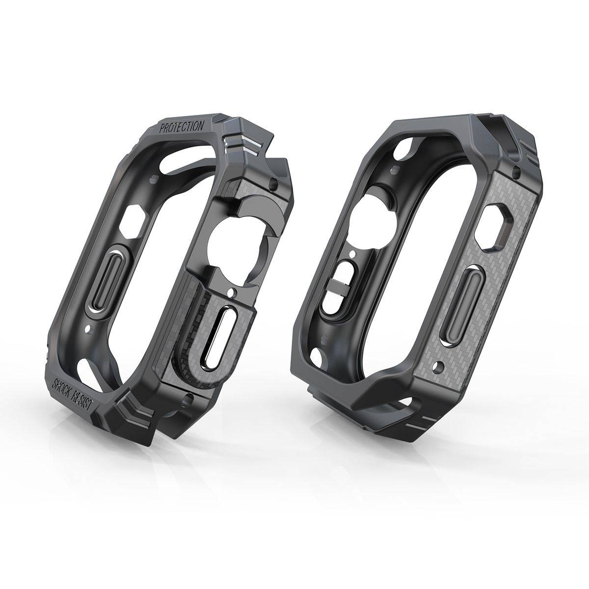 Für Apple Watch Ultra 1 + 2 49mm Shockproof Hülle Cover Case PC / TPU