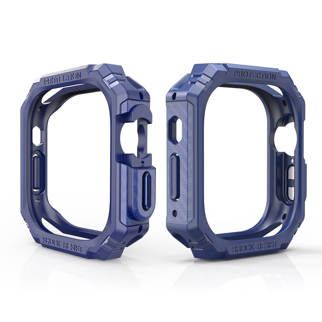 Smartwatch Kunststoff Hülle für Apple Watch Ultra 4 / 3 / 2 / 1 49mm Schutz Case