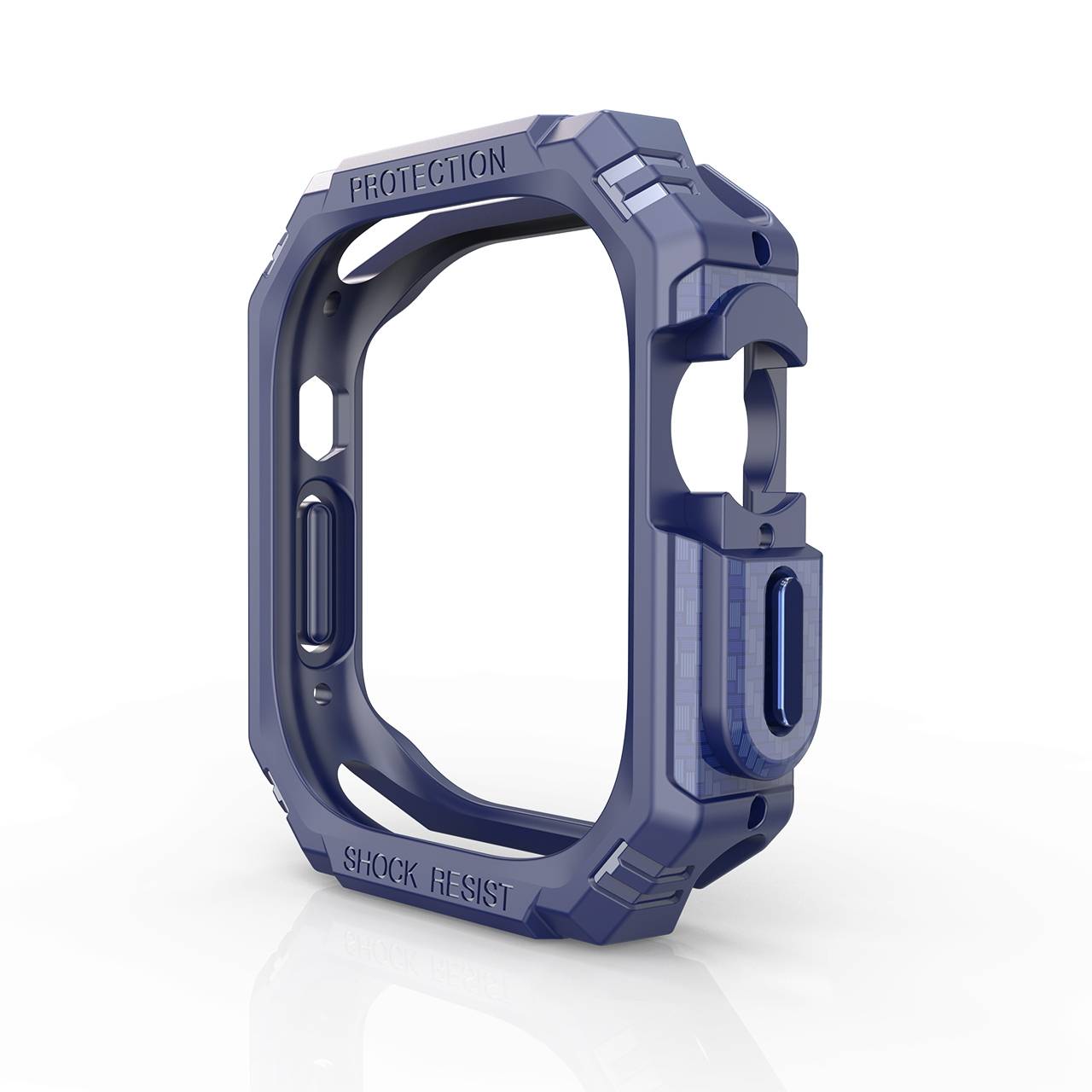 Smartwatch Kunststoff Hülle für Apple Watch Ultra 4 / 3 / 2 / 1 49mm Schutz Case