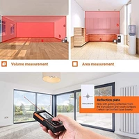 TACKLIFE S5-60, 60 m Laser-Entfernungsmesser, Lasermessgerät, USB-Aufladung, ±2 mm Genauigkeit, elektronischer Winkelsensor, 99 Speicher, m/in/ft/ft TACKLIFE S5-60, 60 m Laser-Entfernungsmesser, Lasermessgerät, USB-Aufladung, ±2 mm Genauigkeit, elektronischer Winkelsensor, 99 Speicher, m/in/ft/ft