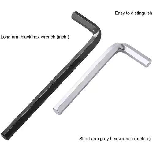 Tacklife HHW1A 30 Stück/Satz Flachkopf Sechskantschlüssel Satz Handwerkzeuge Tacklife HHW1A 30 Stück/Satz Flachkopf Sechskantschlüssel Satz Handwerkzeuge