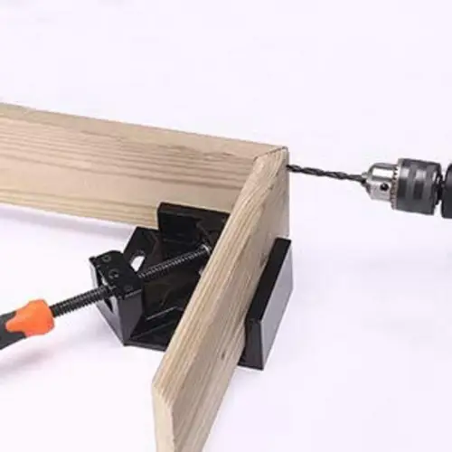 TACKLIDE HAC3A, Eckklemme, 90°-Winkelklemme mit einem Griff, Gehäuse aus Aluminiumlegierung, drehbare Backe, Gewindestange aus Kohlenstoffstahl zum TACKLIDE HAC3A, Eckklemme, 90°-Winkelklemme mit einem Griff, Gehäuse aus Aluminiumlegierung, drehbare Backe, Gewindestange aus Kohlenstoffstahl zum