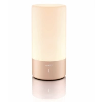 AUKEY LT-T6, LED Nachttischlampe, Berührungssteuerung Tischleuchte 360°, Dimmbar Touch-Tischlampe, RGB Atmosphärenlampe, 3 Helligkeitsstufen, Stimm AUKEY LT-T6, LED Nachttischlampe, Berührungssteuerung Tischleuchte 360°, Dimmbar Touch-Tischlampe, RGB Atmosphärenlampe, 3 Helligkeitsstufen, Stimm