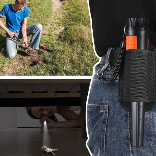 TACKLIFE MPP01 Pinpointer Metalldetektor IP68, hohe Empfindlichkeit, Unterwassermessung, 360° Scan, mit LED-Taschenlampe TACKLIFE MPP01 Pinpointer Metalldetektor IP68, hohe Empfindlichkeit, Unterwassermessung, 360° Scan, mit LED-Taschenlampe