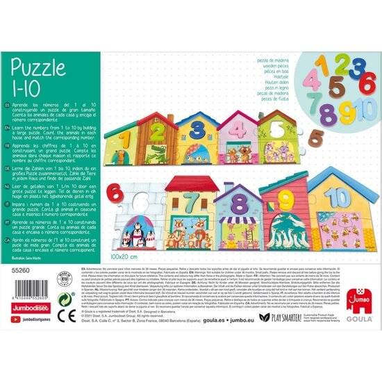 Kinderpuzzle Diset Holz