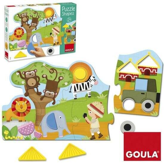 puzzle Safari junior Holz 13 Teile