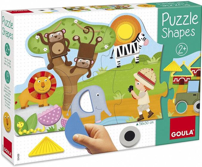 puzzle Safari junior Holz 13 Teile