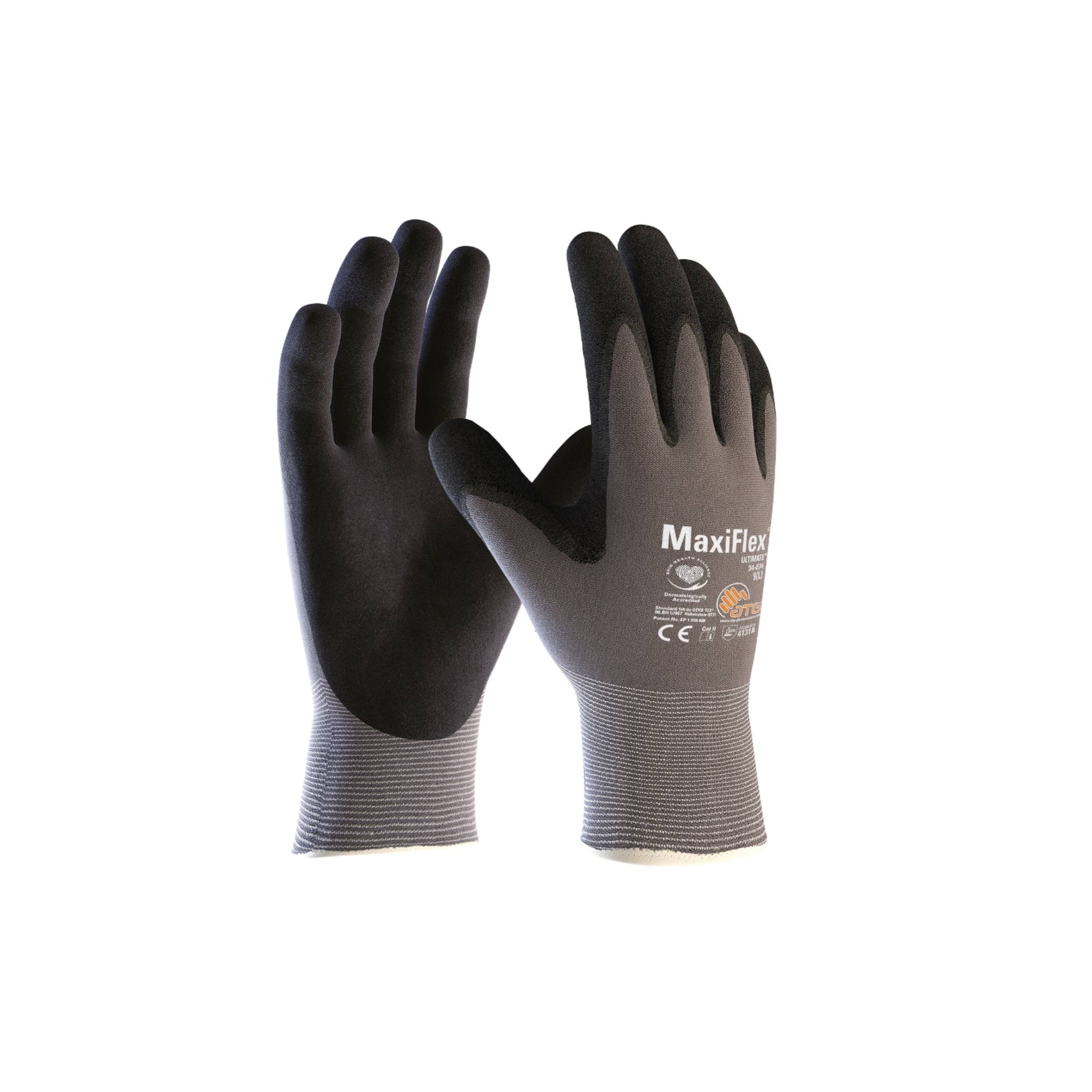 ATG Handschuh MaxiFlex Ultimate 2440-11 gr/sw Gr.11