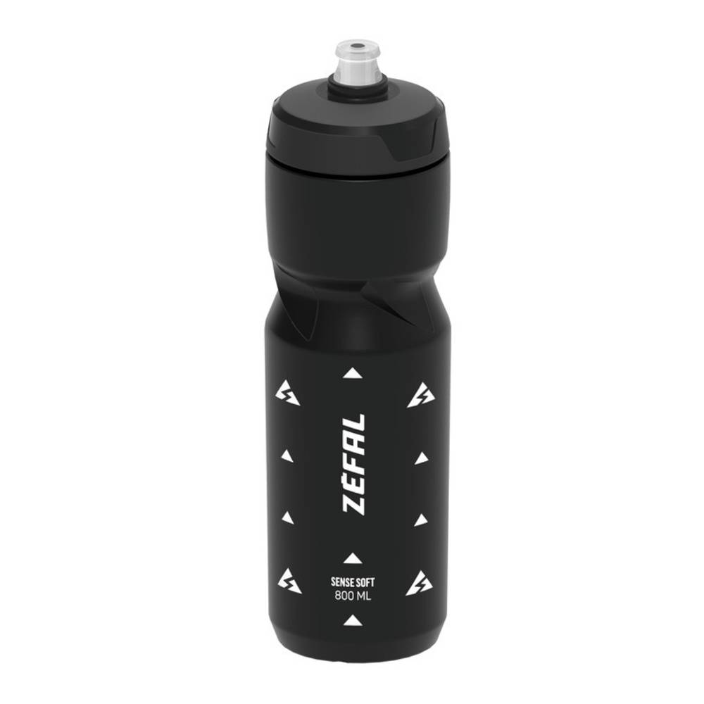Zéfal Trinkflasche Sense Soft 80 800ml, schwarz, Höhe 229mm