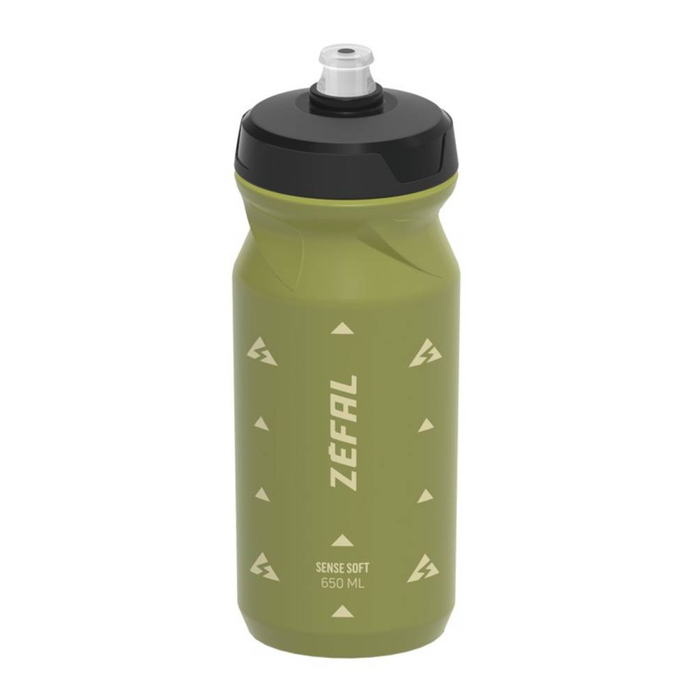 Zéfal Trinkflasche Sense Soft 65 650ml, oliv grün, Höhe 193mm