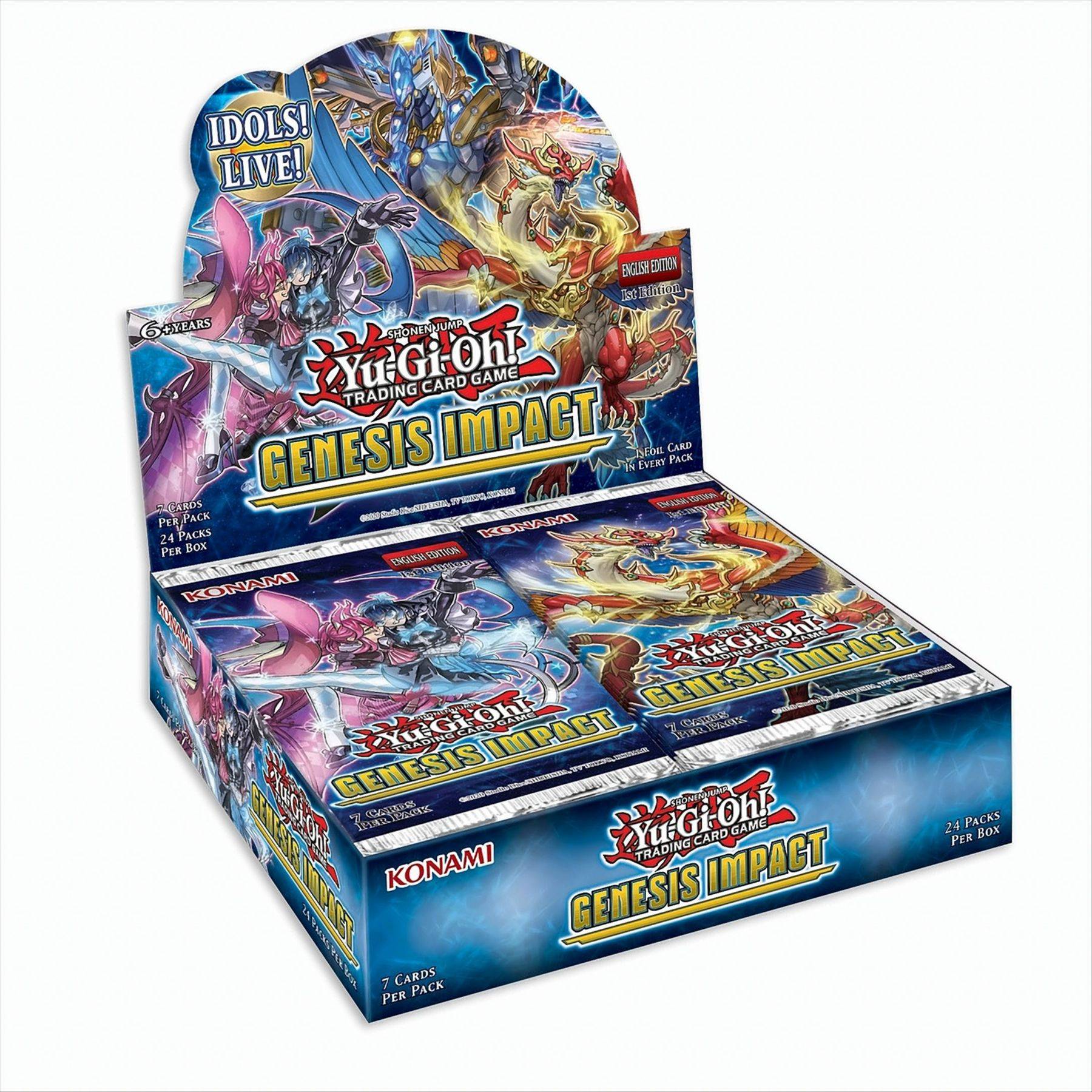Yu-Gi-Oh! Genesis Impact Booster Display englisch Neu & OVP
