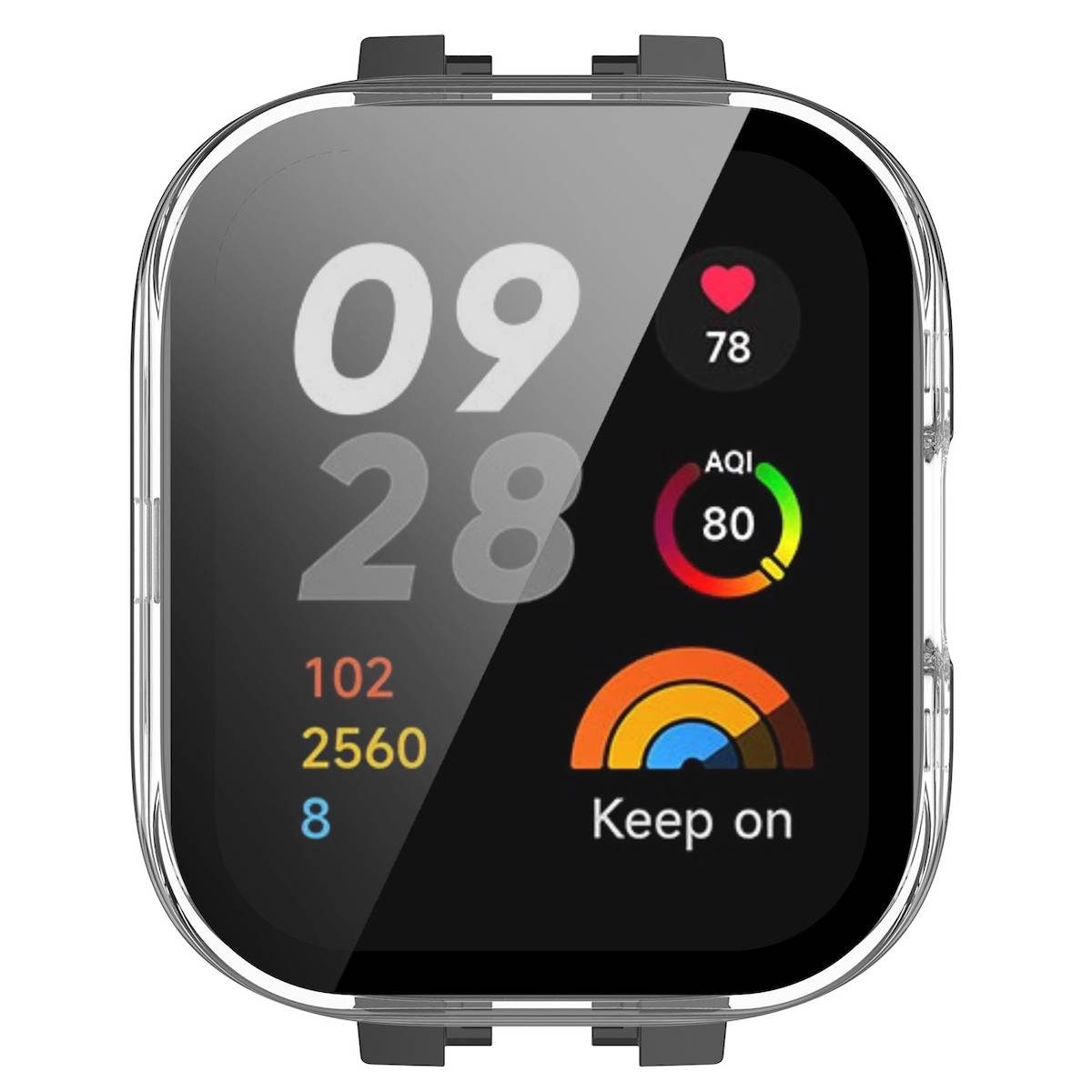 Full TPU Watch Transp für Xiaomi Redmi Watch 3 Cover Etuis Schutzhülle