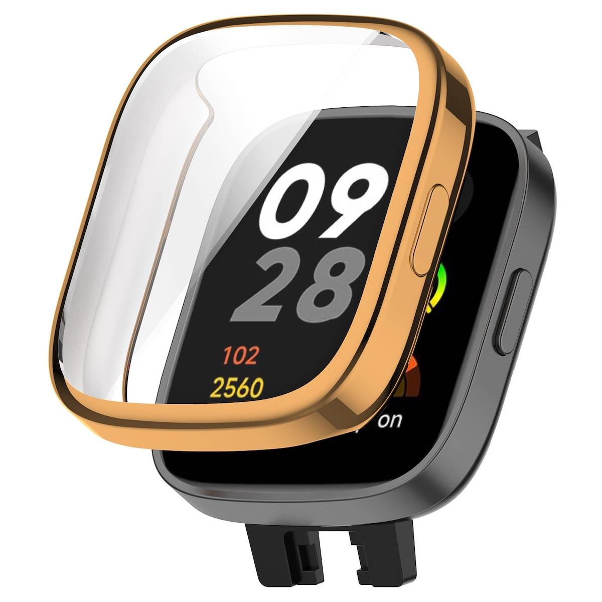 Full TPU Watch Rose für Xiaomi Redmi Watch 3 Cover Etuis Schutzhülle