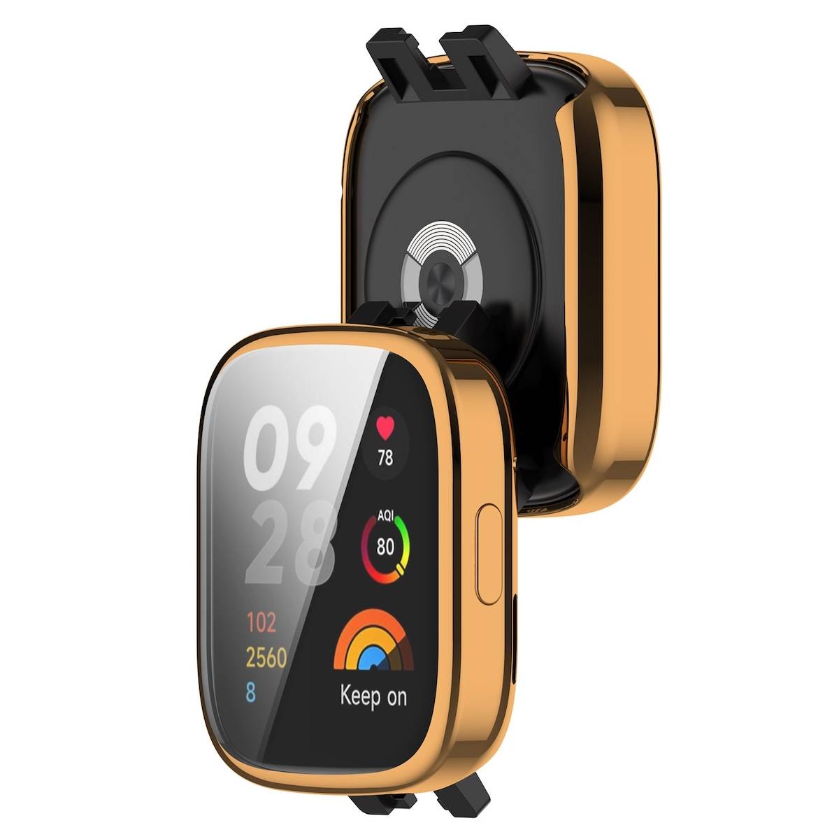 Full TPU Watch Rose für Xiaomi Redmi Watch 3 Cover Etuis Schutzhülle