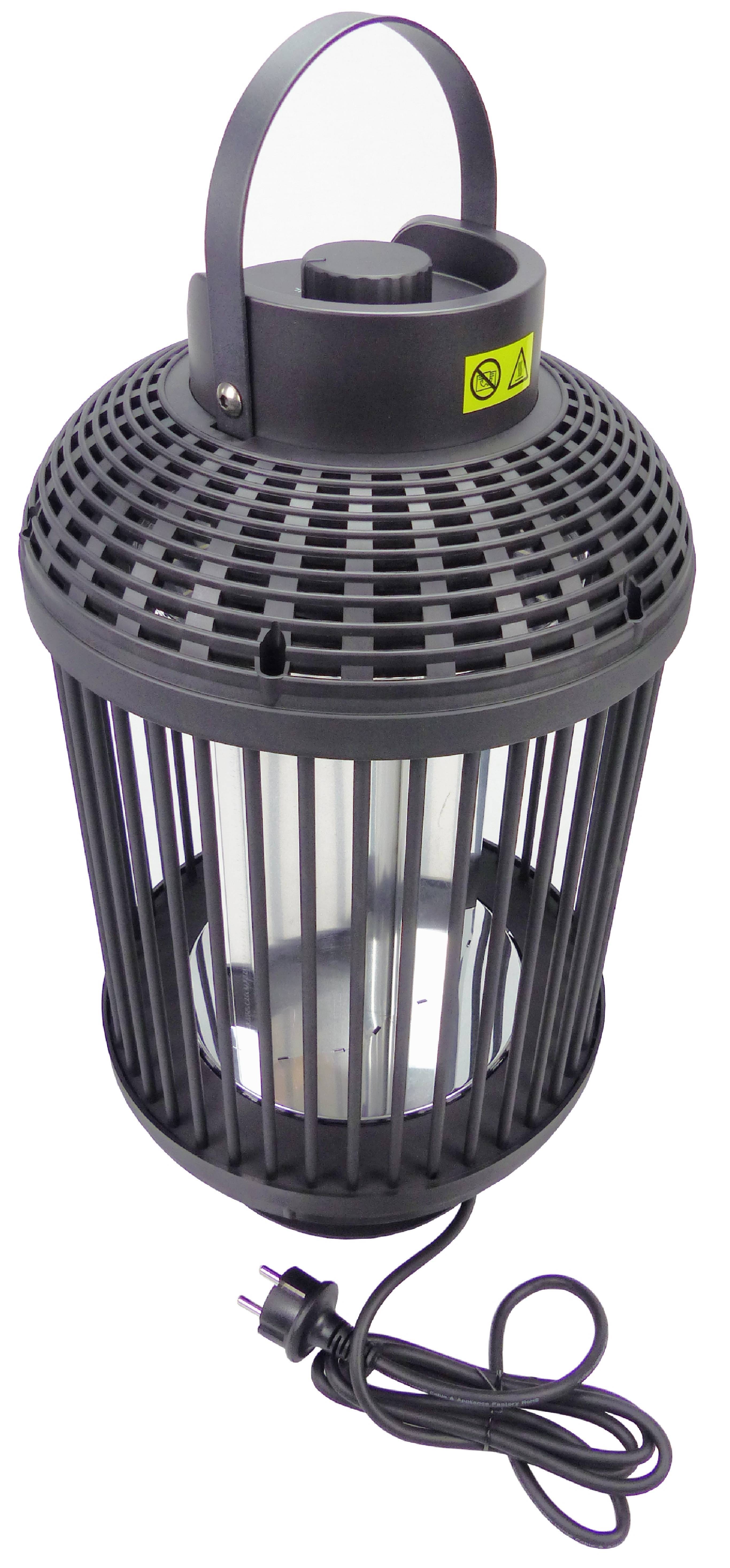 WDH Heizlaterne WDH-12HL - 1.200 W - Außenbereichstauglich/Outdoor - Terrasse, Balkon, Garten