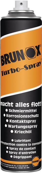 Multifunktionsspray Turbo-Spray® 400 ml Spraydose BRUNOX 24 Stück