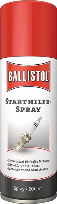 Starthilfespray 200 ml Spraydose BALLISTOL 6 Dosen