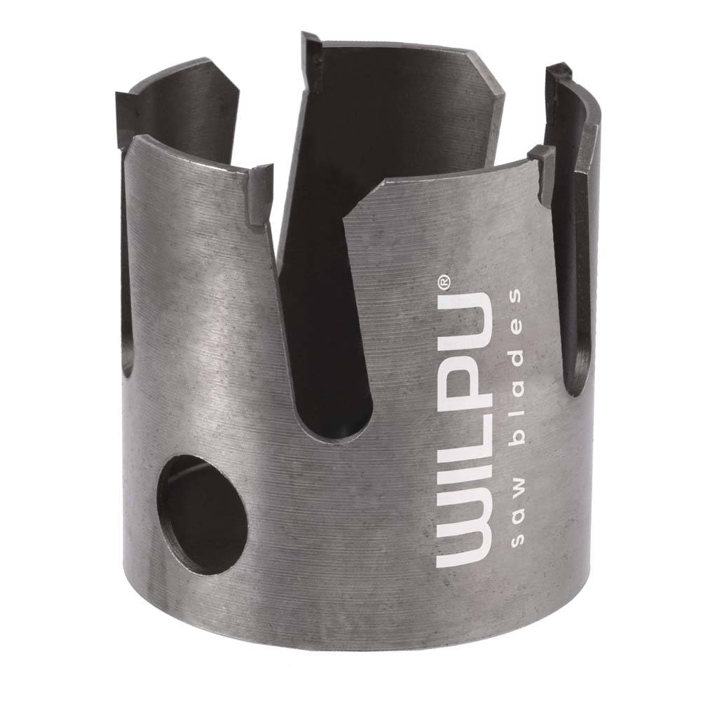 WILPU Hartmetall Universal Lochsäge - Ø 76 mm - Anzahl der Zähne 3 - Schnittiefe 60 mm - M16 Innengewinde