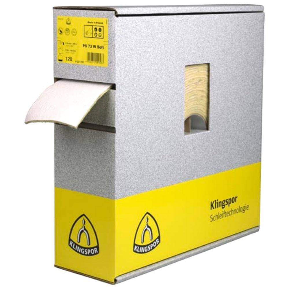Schleifrolle PS 73 CWF - Breite 115 mm - Korn 120 - Länge 25 m - Preis per Rolle