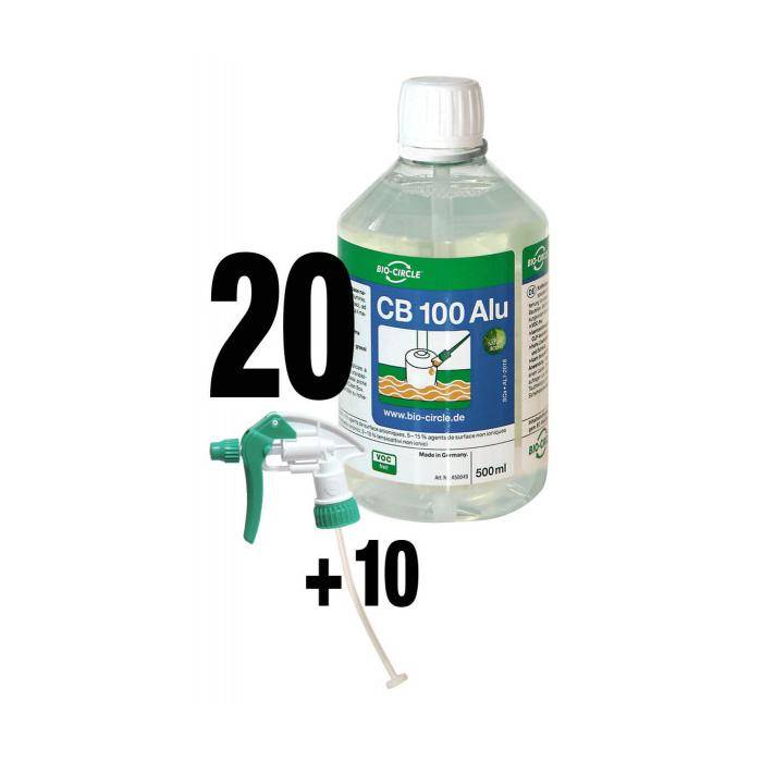 CB 100 Alu - Reiniger und Entfetter - 500 ml - VOC-frei - VE 20 Stück - Preis per VE