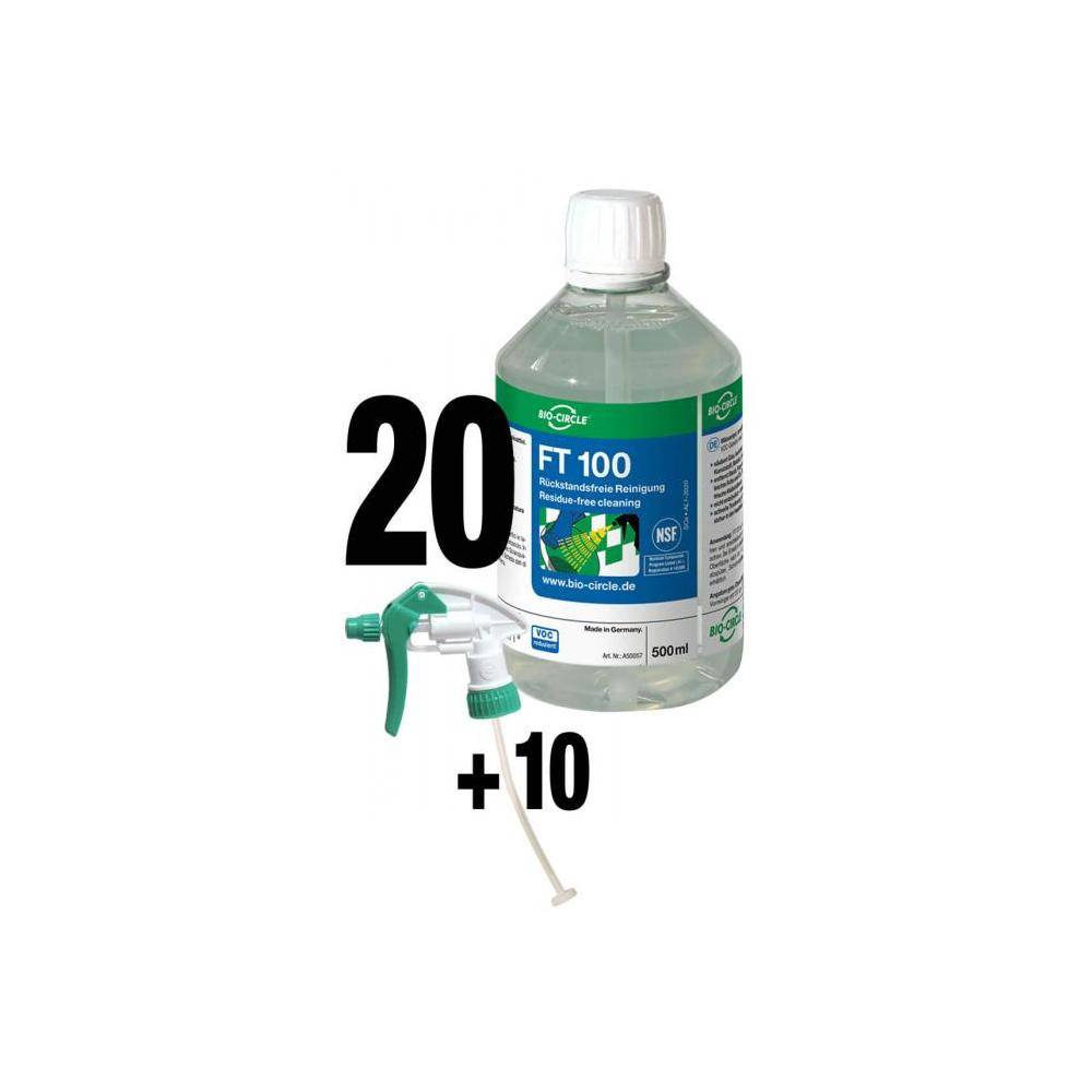 FT 100 - tensidfreier Reiniger - manuelle Reinigung - 500 ml - VOC-reduziert - VE 20 Stück - Preis per VE