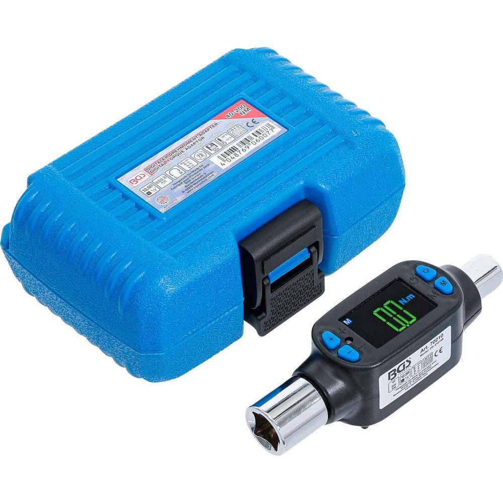 Digitaler Drehmomentadapter - Antriebsprofilgröße 12,5 mm (1/2") - Drehmoment 40 bis 200 Nm