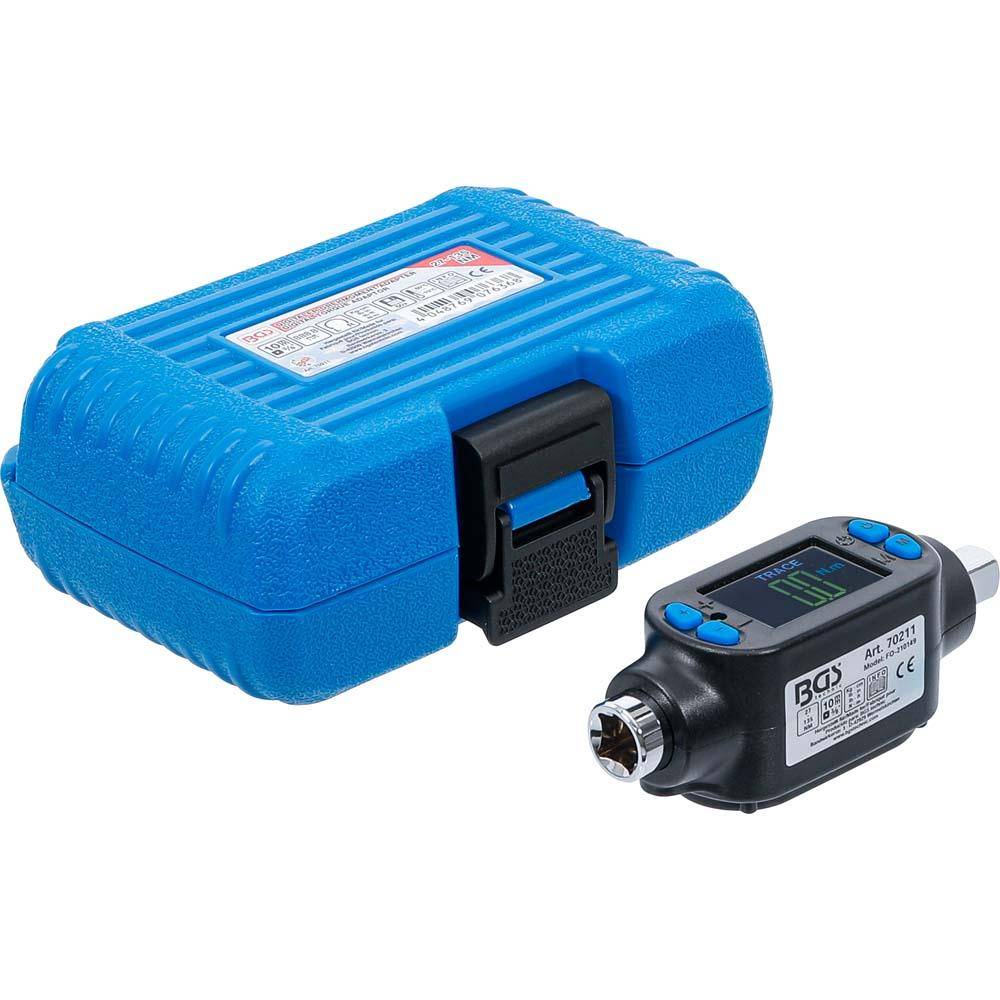 Digitaler Drehmomentadapter - Antriebsprofilgröße 10 mm (3/8 '') - Drehmoment 27 bis 135 Nm