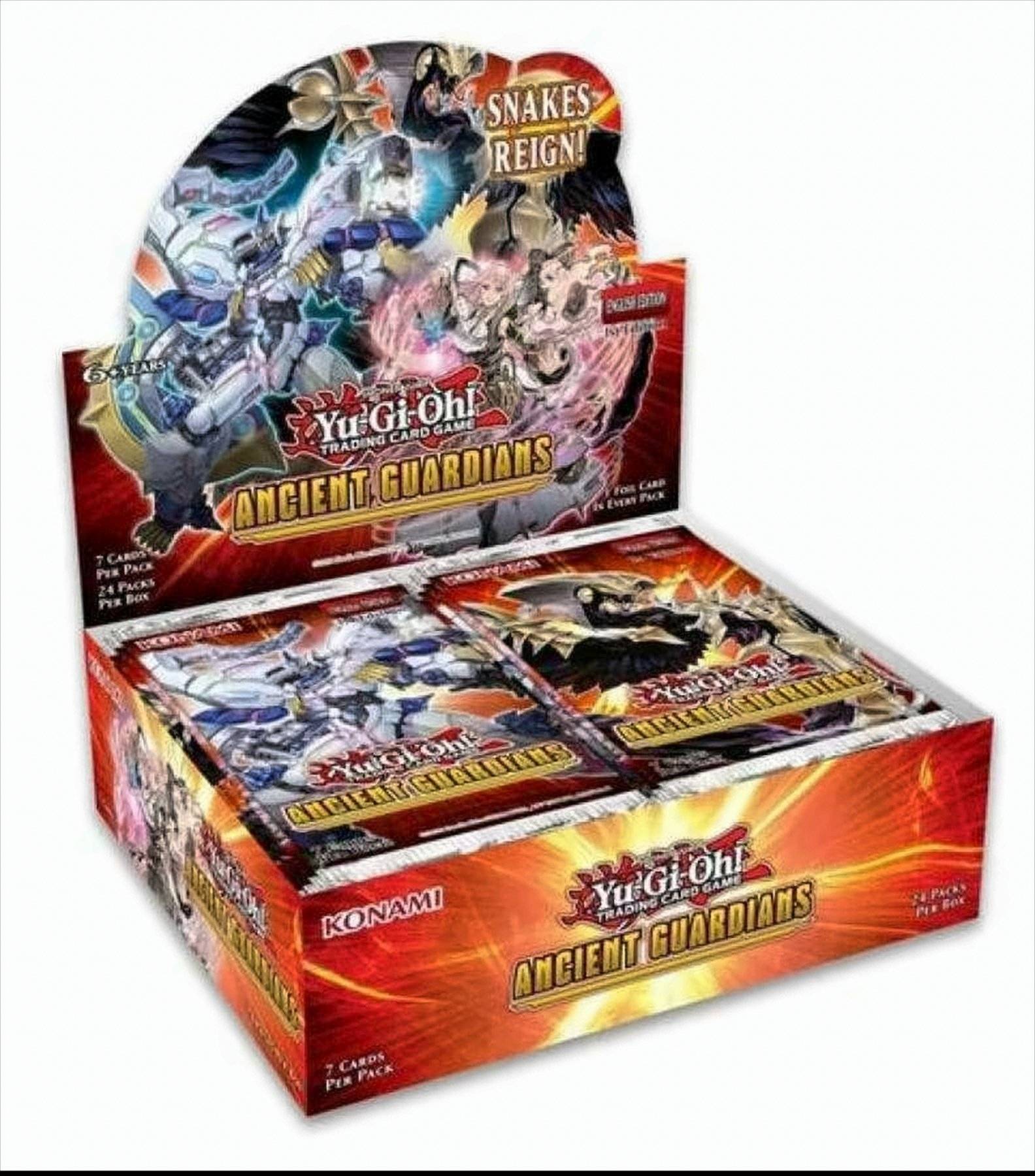 Yu-Gi-Oh! Ancient Guardians Booster Display englisch Neu & OVP