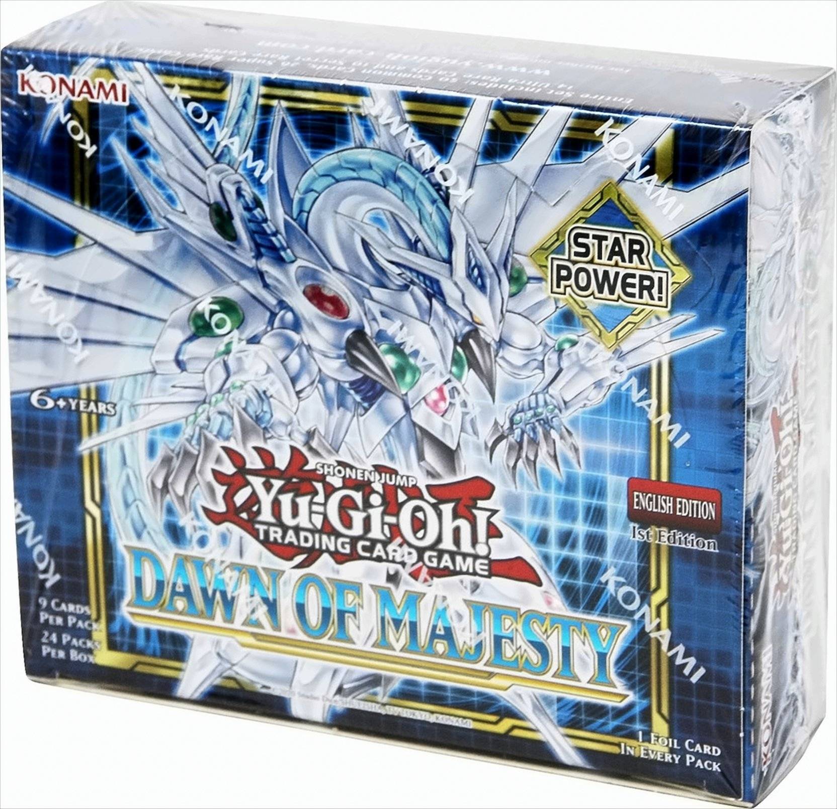 Yu-Gi-Oh! Dawn of Majesty Booster Display englisch Neu & OVP