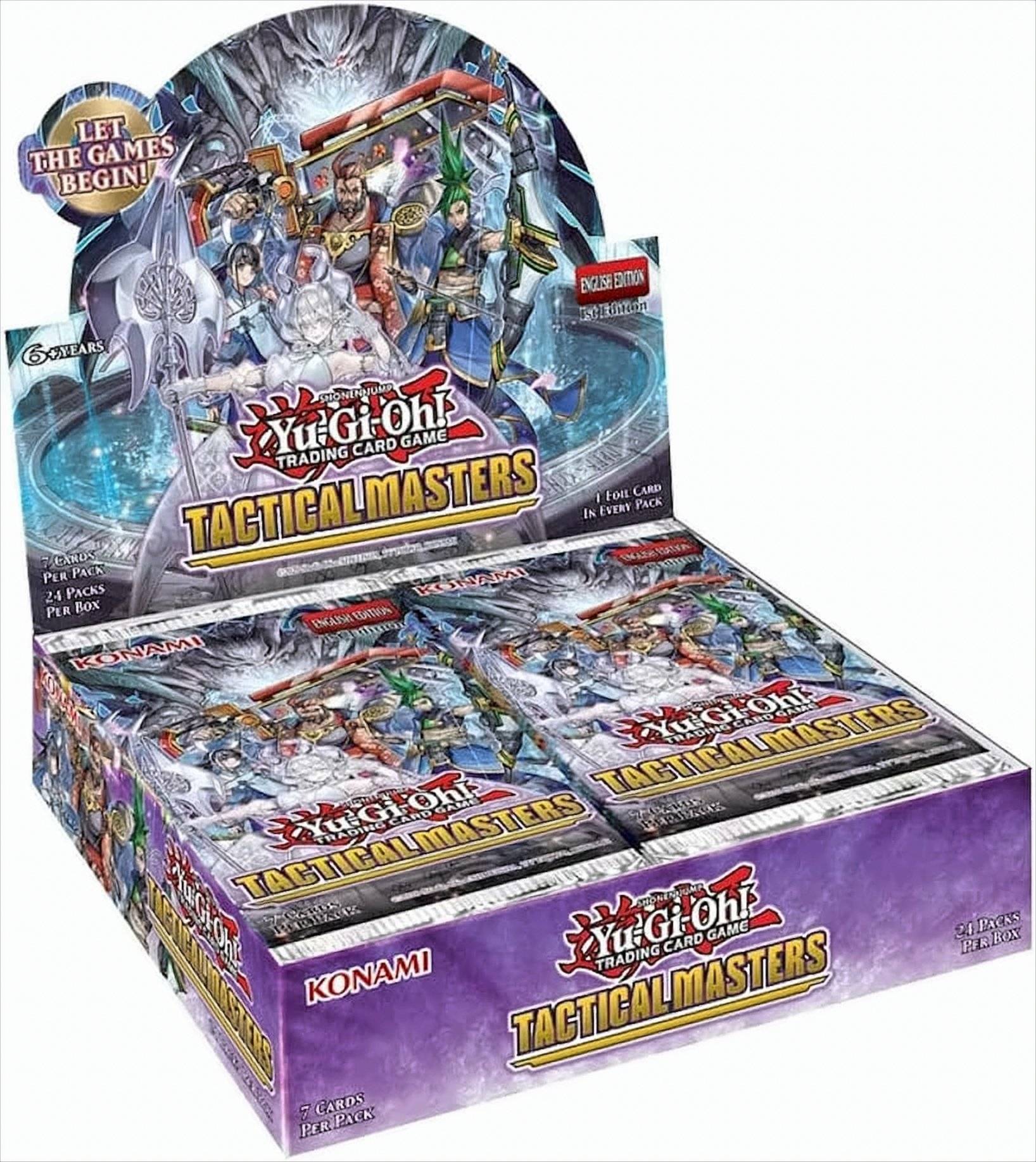 Yu-Gi-Oh! Tactical Masters Booster Display englisch Neu & OVP