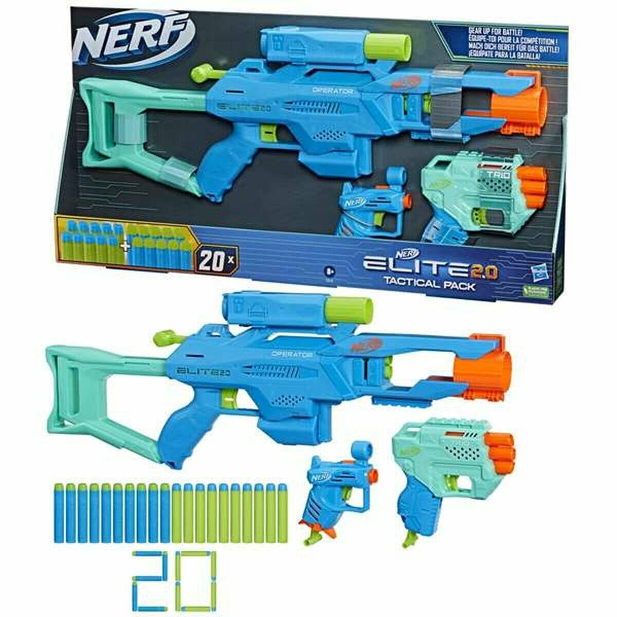 Pistole Nerf Elite 2.0 Hasbro Tactical Pack