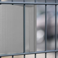 2 Rollen Sichtschutzstreifen 19 cm x 50 m RAL 7040, Fenstergrau 2 Rollen Sichtschutzstreifen 19 cm x 50 m RAL 7040, Fenstergrau