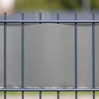 2 Rollen Sichtschutzstreifen 19 cm x 50 m RAL 7040, Fenstergrau 2 Rollen Sichtschutzstreifen 19 cm x 50 m RAL 7040, Fenstergrau