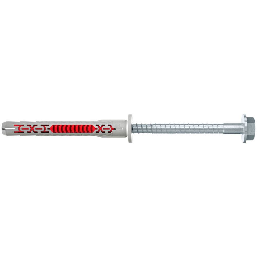 Langschaftdübel DuoXpand-FUS - mit Sechskantschraube - Länge 80 mm - VE 50 Stück - Preis per VE