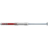 Fischer 562150, Spreizdübel, Beton, Gipsblock, Mauerwerk, Nylon, Grau, Verzinkter Stahl, Torx
