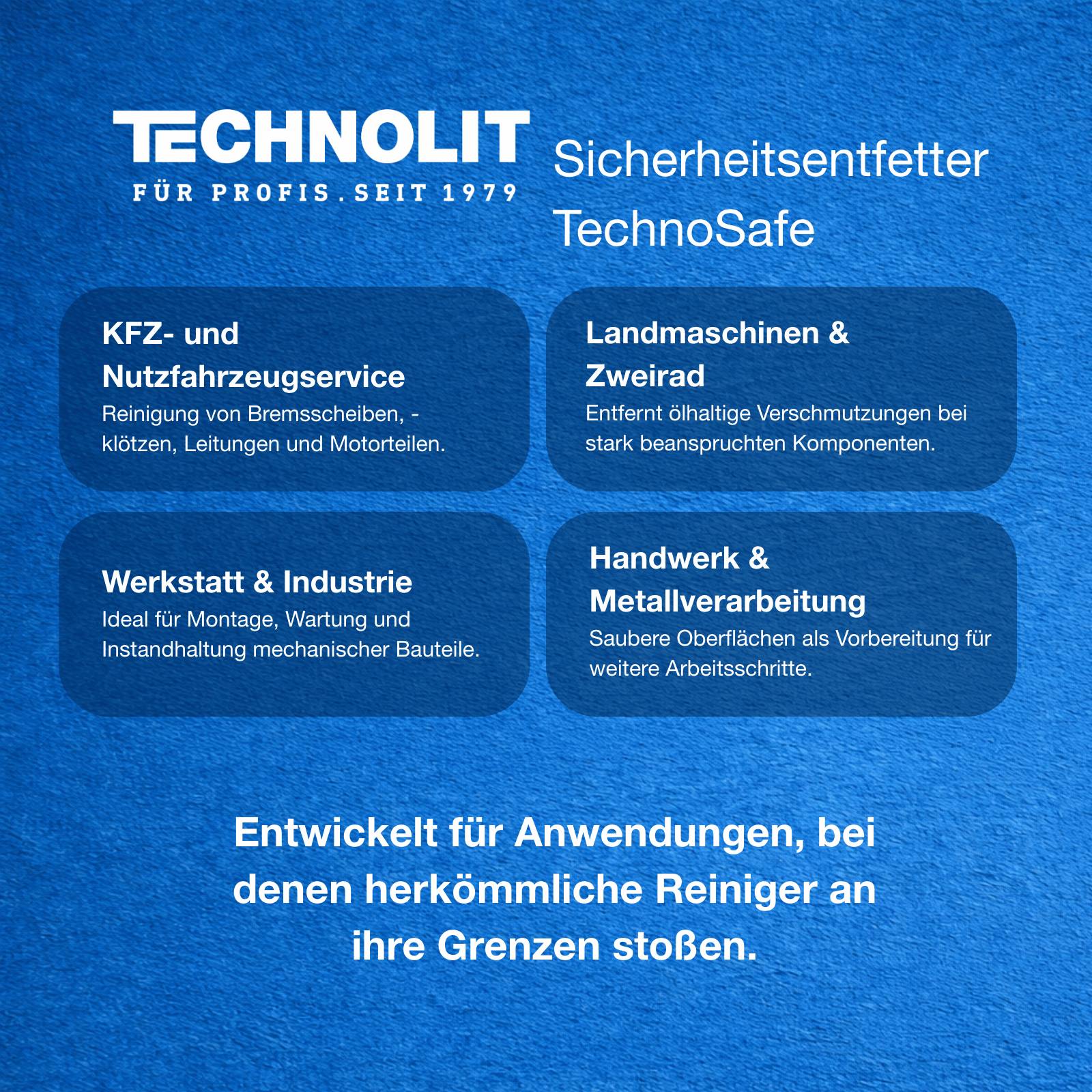 TECHNOLIT Entfetter-Spray TechnoSafe 500 ml