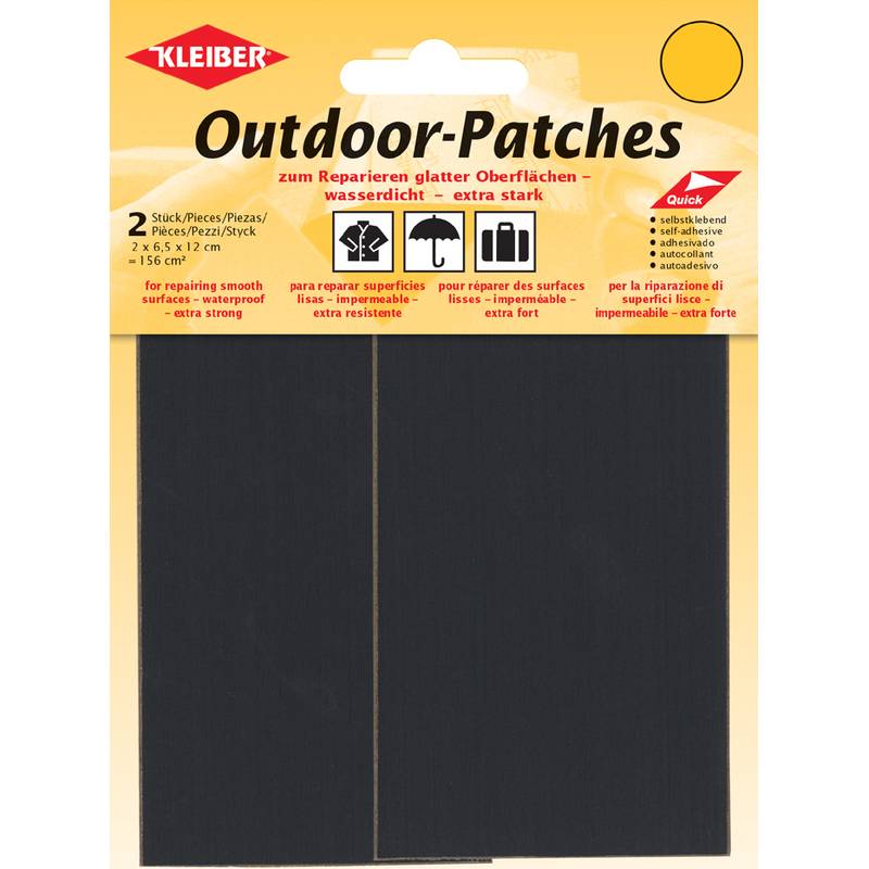 KLEIBER Outdoor-Patches, selbstklebend, 65 x 120 mm
