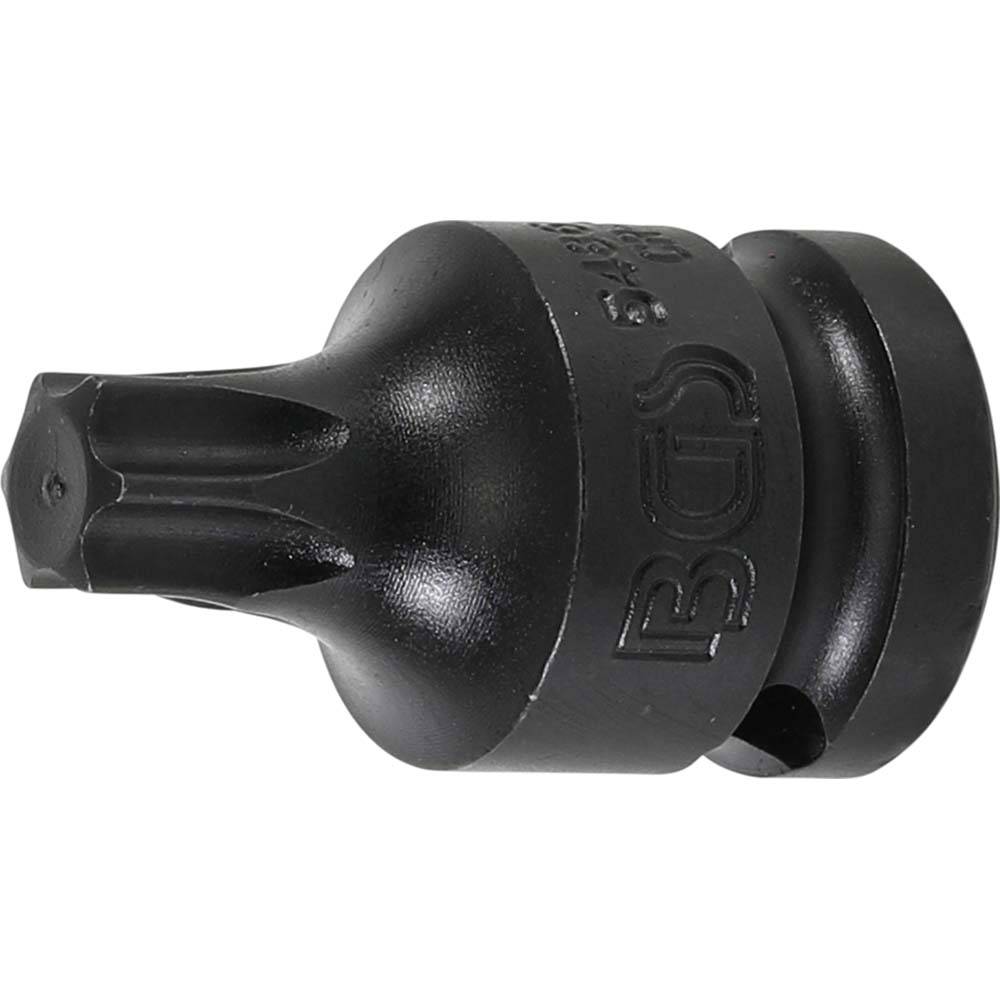 Kraft-Bit-Einsatz - Abtriebsprofilgröße T55 - Antrieb Innenvierkant 12,5 mm (1/2")