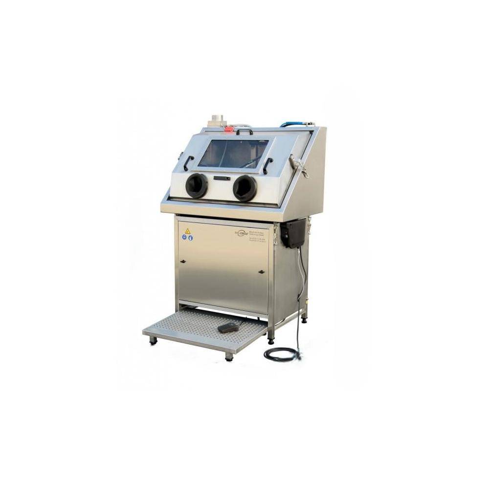 Hochdruck-Teilewaschtisch - Edelstahl-Tank - Füllmenge max. 100 l - Nutzlast max. 350 kg - Arbeitsdruck 8 bis 80 bar