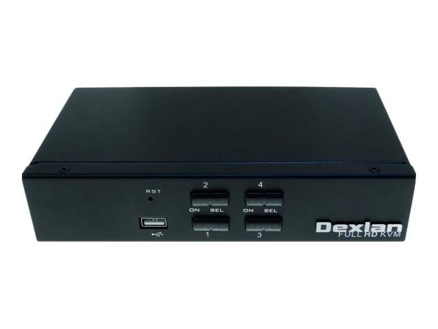 Ein schwarzes elektronisches Gerät mit Tasten beschriftet von „1