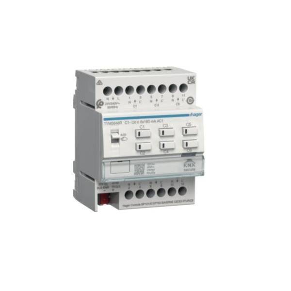 Hager Heizungsaktor 6f TYMS646R