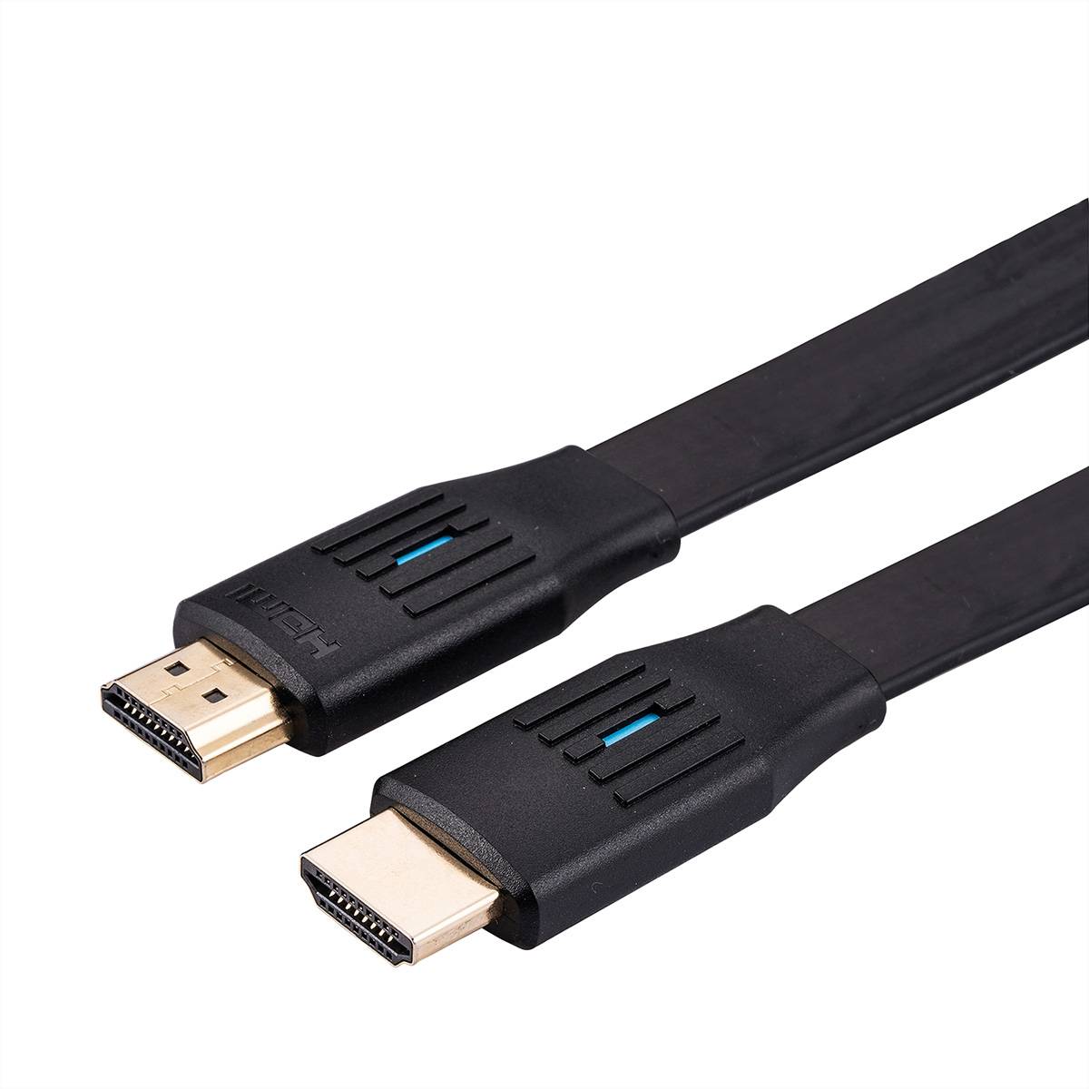 VALUE - Ultra High Speed - HDMI-Kabel mit Ethernet - HDMI männlich zu HDMI männlich - 2 m - Doppelisolierung - Schwarz -