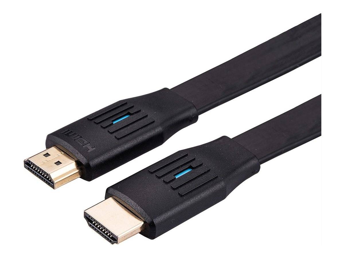 VALUE - Ultra High Speed - HDMI-Kabel mit Ethernet - HDMI männlich zu HDMI männlich - 2 m - Doppelisolierung - Schwarz -