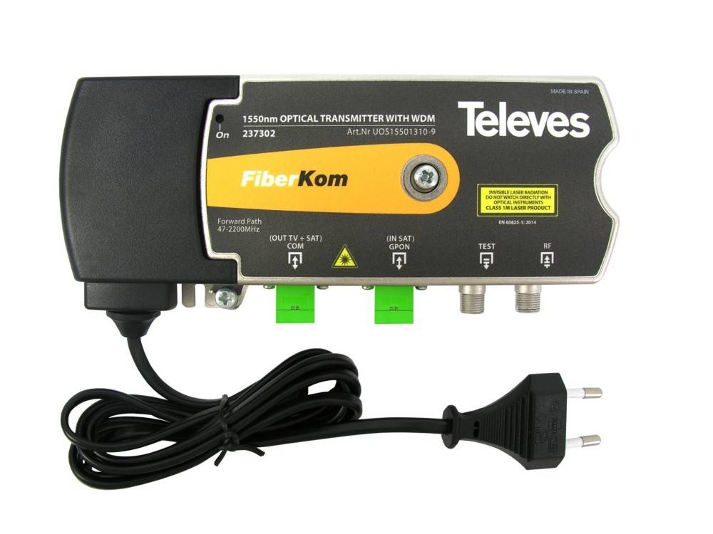 Televes Optischer Sender 1550 terr UOS15501310-9