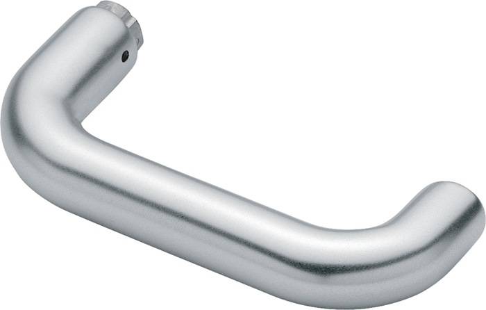 Türdrückerlochteil Paris 138 Alu.F4/bronzef.4-KT.8mm DIN L/R HOPPE