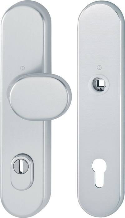 Schutzgarnitur 86G/3332ZA/3310 Alu.F1 92mm 67-77mm HOPPE